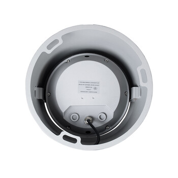 GLOBOSTAR® FLOOD-RANA 90489 Κινούμενος Προβολέας Σποτ Wall Washer LED 36W 3240lm 5° DC 24V Αδιάβροχο IP67 Θερμό Λευκό 2700K Dimmable - Γκρι - Μ26.5 x Π26.5 x Υ20cm - 3 Χρόνια Εγγύηση