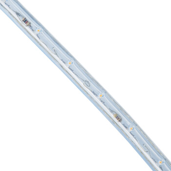 GloboStar® 70603 Φωτοσωλήνας LED DIODE 1m 3.9W/m 36LED/m 137lm/m 360° DC 230V Αδιάβροχος IP68 Ultra Θερμό Λευκό 2200K Dimmable