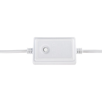 GloboStar® 70647 Controller Αδιάβροχος IP44 AC/DC 230V για έως 100 μέτρα Μονόχωμου Φωτοσωλήνα LED 8 Προγραμμάτων