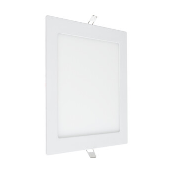 GloboStar® 60199 Χωνευτό LED Panel 20W 2060lm 120° AC 220-240V IP20 Μ22.5 x Π22.5 x Υ1.9cm Θερμό Λευκό 2700K - 3 Χρόνια Εγγύηση