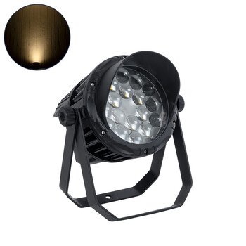 GLOBOSTAR® FLOOD-KARA 90818 Προβολέας Σποτ Wall Washer με Αντιθαμβωτική Γρίλια LED 54W 6480lm 5° DC 24V Αδιάβροχο IP67 Θερμό Λευκό 2700K Dimmable - Γκρι Ανθρακί - Μ28 x Π32 x H27cm - 3 Χρόνια Εγγύηση