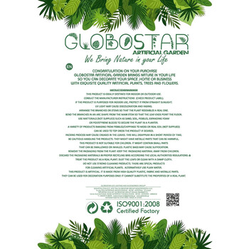GloboStar® Artificial Garden EUCALYPTUS BRANCH 20484 Τεχνητό Διακοσμητικό Κλαδί Ευκάλυπτου Πράσινο Π30 x Μ30 x Υ80m