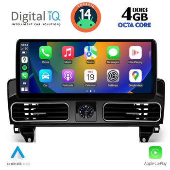 DIGITAL IQ TOP 10997_CPA CLOCK (12.3inc) (NTG 4.5) MULTIMEDIA SYSTEM for MERCEDES ML (W166) mod. 2011-2019