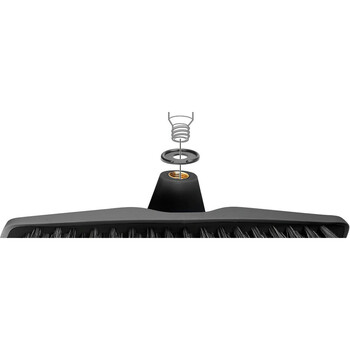 L3802.3 ΒΟΥΡΤΣΑ ΠΛΥΣΙΜΑΤΟΣ ΜΕ ΠΛΑΣΤΙΚΗ ΤΡΙΧΑ (PVC) TRINITY 25x8cm ΓΙΑ ΚΟΝΤΑΡΙΑ(L3802.4/L3802.5/L3802.6) LAMPA - 1 ΤΕΜ.