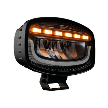 L7237.5 ΠΡΟΒΟΛΕΑΣ ΜΕ ΠΟΡΤΟΚΑΛΙ LED ΦΛΑΣ GLARE OVAL-PRO DEMON LINE 10>30V 51 LED 60W 3500lm 247x175x93mm LAMPA - 1 ΤΕΜ.