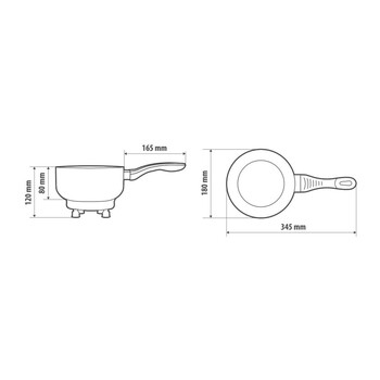 L9712.2 ΚΑΤΣΑΡΟΛΑΚΙ ΗΛΕΚΤΡΙΚΟ ELECTRIC SAUCEPAN 12V 170W 13A Φ18cm 1,9Lt ΜΕ ΦΙΣ ΑΝΑΠΤΗΡΑ LAMPA - 1 ΤΕΜ.