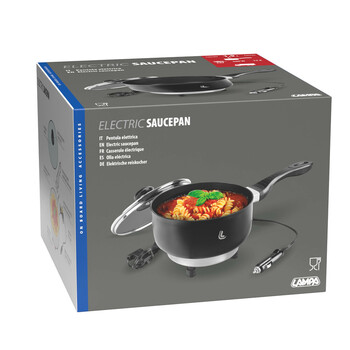L9712.3 ΚΑΤΣΑΡΟΛΑΚΙ ΗΛΕΚΤΡΙΚΟ ELECTRIC SAUCEPAN 24V 270W 13A Φ18cm 1,9Lt ΜΕ ΦΙΣ ΑΝΑΠΤΗΡΑ LAMPA - 1 ΤΕΜ.