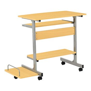 Γραφείο υπολογιστή Veronce pakoworld σε φυσική απόχρωση με μεταλλικό σκελετό 89x47x71εκ Γραφείο υπολογιστή Veronce pakoworld σε φυσική απόχρωση με μεταλλικό σκελετό 89x47x71εκ