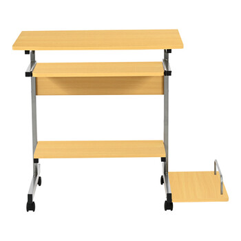 Γραφείο υπολογιστή Veronce pakoworld σε φυσική απόχρωση με μεταλλικό σκελετό 89x47x71εκ Γραφείο υπολογιστή Veronce pakoworld σε φυσική απόχρωση με μεταλλικό σκελετό 89x47x71εκ