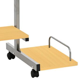 Γραφείο υπολογιστή Veronce pakoworld σε φυσική απόχρωση με μεταλλικό σκελετό 89x47x71εκ Γραφείο υπολογιστή Veronce pakoworld σε φυσική απόχρωση με μεταλλικό σκελετό 89x47x71εκ