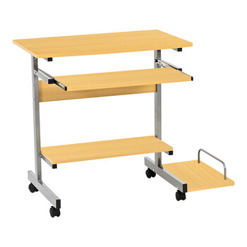 Γραφείο υπολογιστή Veronce pakoworld σε φυσική απόχρωση με μεταλλικό σκελετό 89x47x71εκ Γραφείο υπολογιστή Veronce pakoworld σε φυσική απόχρωση με μεταλλικό σκελετό 89x47x71εκ