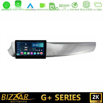 Bizzar g+ Series Alfa Romeo Giulietta 2010-2014 8core Android12 6+128gb Navigation Multimedia Tablet 9" u-g-Ar1799