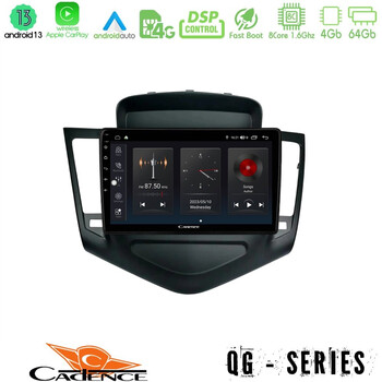 Cadence qg Series 8core Android13 4+64gb Chevrolet Cruze 2009-2012 Navigation Multimedia Tablet 9" u-qg-Cv0045