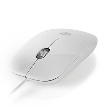 NEDIS MSWD200WT Wired Mouse 1000 DPI 3-Button White