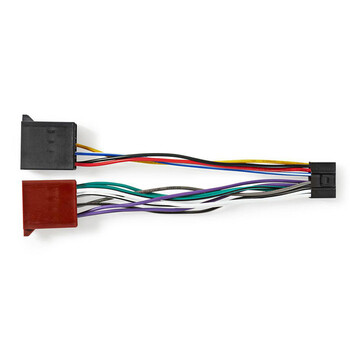 NEDIS ISOCKW16PVA Kenwood 16-Pin ISO Cable Radio connector - 2x Car connector 0.