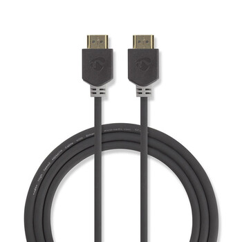 NEDIS CVBW34000AT05 High Speed HDMI Cable with Ethernet HDMI Connector-HDMI Conn
