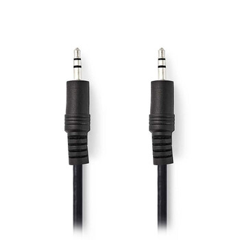NEDIS CAGP22000BK50 Stereo Audio Cable 3.5 mm Male - 3.5 mm Male 5.0m Black
