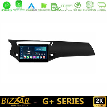 Bizzar g+ Series Citroen c3 2009-2016 8core Android12 6+128gb Navigation Multimedia Tablet 9" u-g-Ct1948bl