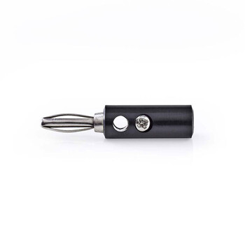 NEDIS CAVC26900BK Banana Connector Banana Male 25 pieces Black