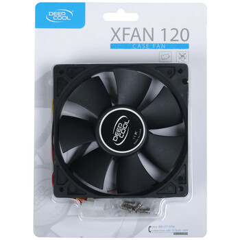 DEEPCOOL XFAN 120 COOLING FAN 120mm BLACK