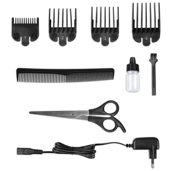 LIFE Durable Pro Digital Hair Clipper Cord & Cordless, Matte Black