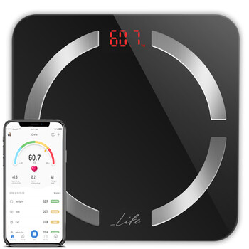 LIFE Smartweight BT Bluetooth Bathroom Scale