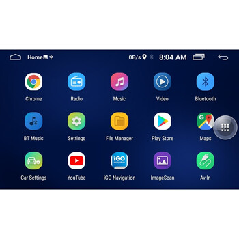 Bizzar 2din Deck Android 10 (1+16gb) Multimediau-bl-4c-Uv72
