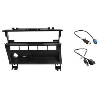 Bmw e46 κιτ Μετατόπισης Hvac (Individual Row) με usb Θύρεςd-dvn-E46hrmusb