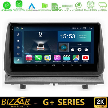 Bizzar g+ Series Dodge Nitro 2007-2011 8core Android12 6+128gb Navigation Multimedia Tablet 9" u-g-Dg1697