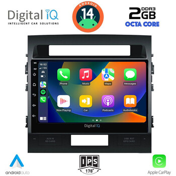 DIGITAL IQ RTG 4724_CPA (10inc) MULTIMEDIA TABLET for TOYOTA LAND CRUISER mod. 2008-2015
