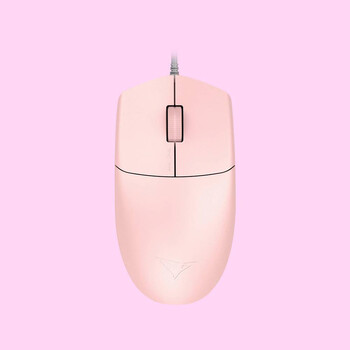 ALCATROZ USB HR OPTICAL MOUSE 1600CPI ASIC ONE PEACH