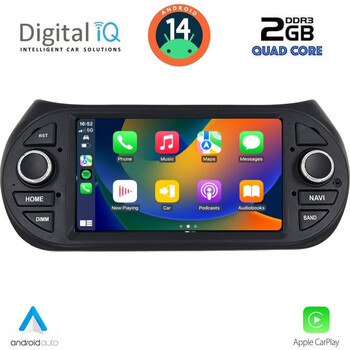 DIGITAL IQ BLD 092_CPA (7" DECK) MULTIMEDIA for CT NEMO – FT FIORINO-QUBO – PG BIPPER mod. 2008>