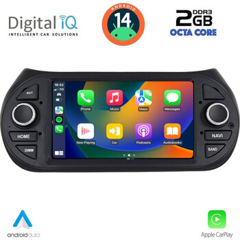 DIGITAL IQ BLF 392_CPA (7" DECK) MULTIMEDIA OEM for CT NEMO – FT FIORINO-QUBO – PG BIPPER mod. 2008>