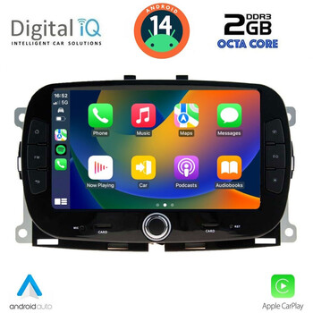 DIGITAL IQ BLF 398_CPA (7" DECK) MULTIMEDIA SYSTEM for FIAT 500 mod. 2016>