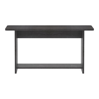 Τραπέζι Kumba pakoworld σε ανθρακί-wenge απόχρωση 80x40x42εκ