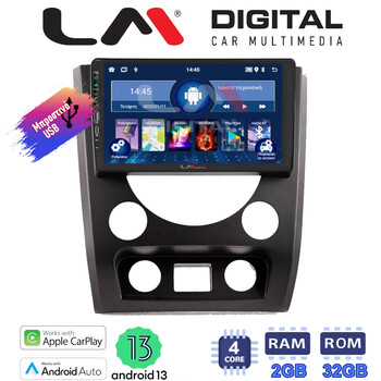 LM Digital - LM ZA4014A GPS Οθόνη OEM Multimedia Αυτοκινήτου για SsangYong Rexton 2015 > 2016 (CarPlay/AndroidAuto/BT/GPS/WIFI/GPRS) electriclife