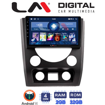 LM Digital - LM ZL4014A GPS Οθόνη OEM Multimedia Αυτοκινήτου για SsangYong Rexton 2015 > 2016 (BT/GPS/WIFI/GPRS) electriclife