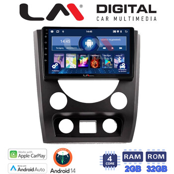 LM Digital - LM ZN4014A GPS Οθόνη OEM Multimedia Αυτοκινήτου για SsangYong Rexton 2015 > 2016 (CarPlay/AndroidAuto/BT/GPS/WIFI/GPRS) electriclife