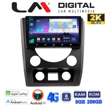 LM Digital - LM ZQ8014A GPS Οθόνη OEM Multimedia Αυτοκινήτου για SsangYong Rexton 2015 > 2016 (CarPlay/AndroidAuto/BT/GPS/WIFI/GPRS) electriclife