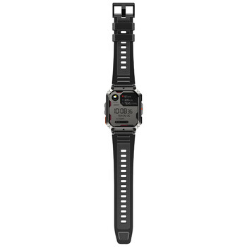 BLACKVIEW MULTI-FUNCTION SMARTWATCH WITH FLASHLIGHT COMPASS BT CALL & HEALTH MANAGEMENT BLACK