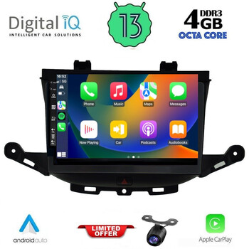DIQ BXD 6483_CPA (9inc) MULTIMEDIA TABLET for OPEL ASTRA K mod. 2015>