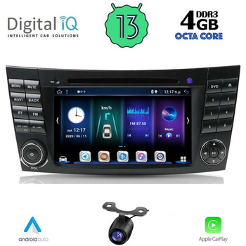 DIGITAL IQ BXE 690_CPA (7" DVD) MULTIMEDIA SYSTEM for MERCEDES E (W211) – CLS (W219) mod. 2003-2009