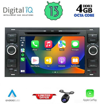 DIGITAL IQ BXE 602Β_CPA (7" DVD) MULTIMEDIA SYSTEM for FORD mod. 2004-2008