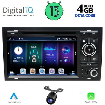 DIGITAL IQ BXE 650_CPA (7" DVD) MULTIMEDIA SYSTEM for MULTIMEDIA SYSTEM for AUDI A4 mod. 2002-2008