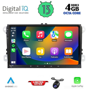 DIGITAL IQ BXE 689_CPA (9' DECK) MULTIMEDIA SYSTEM for VW - SKODA - SEAT mod. 2004-2014