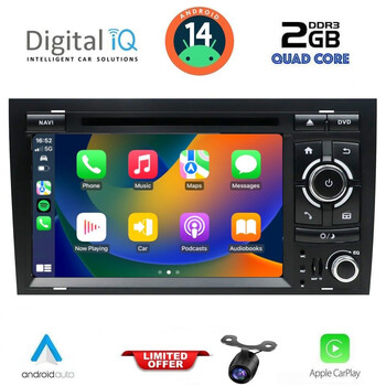 DIGITAL IQ BXH 250_CPA (7'' DVD) MULTIMEDIA SYSTEM for AUDI A4 mod. 2002-2008