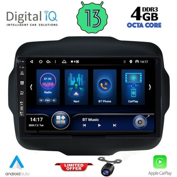DIQ BXD 6290_CPA (9inc) MULTIMEDIA TABLET for JEEP RENEGADE mod. 2014>