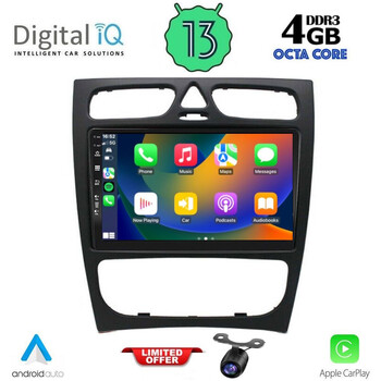 DIQ BXD 6402_CPA (9inc) MULTIMEDIA TABLET for MERCEDES C (W203) mod. 1999-2004