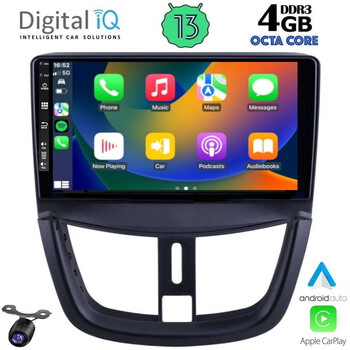 DIQ BXD 6507_CPA (9inc) MULTIMEDIA TABLET for PEUGEOT 207 mod. 2007>