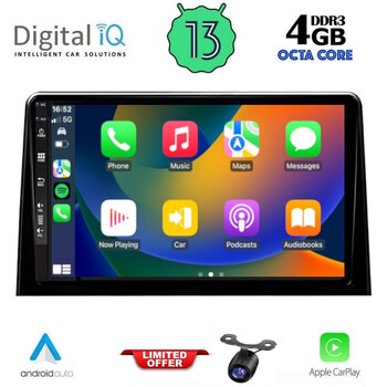 DIQ BXD 6082_CPA (10inc) MULTIMEDIA TABLET for CITROEN BERLINGO – OPEL COMBO – PEUGEOT PARTNER – TOYOTA PROACE mod. 2018> - FIAT DOBLO mod. 2022>